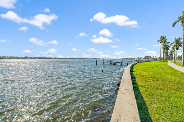 a view of swimming pool with seating area
