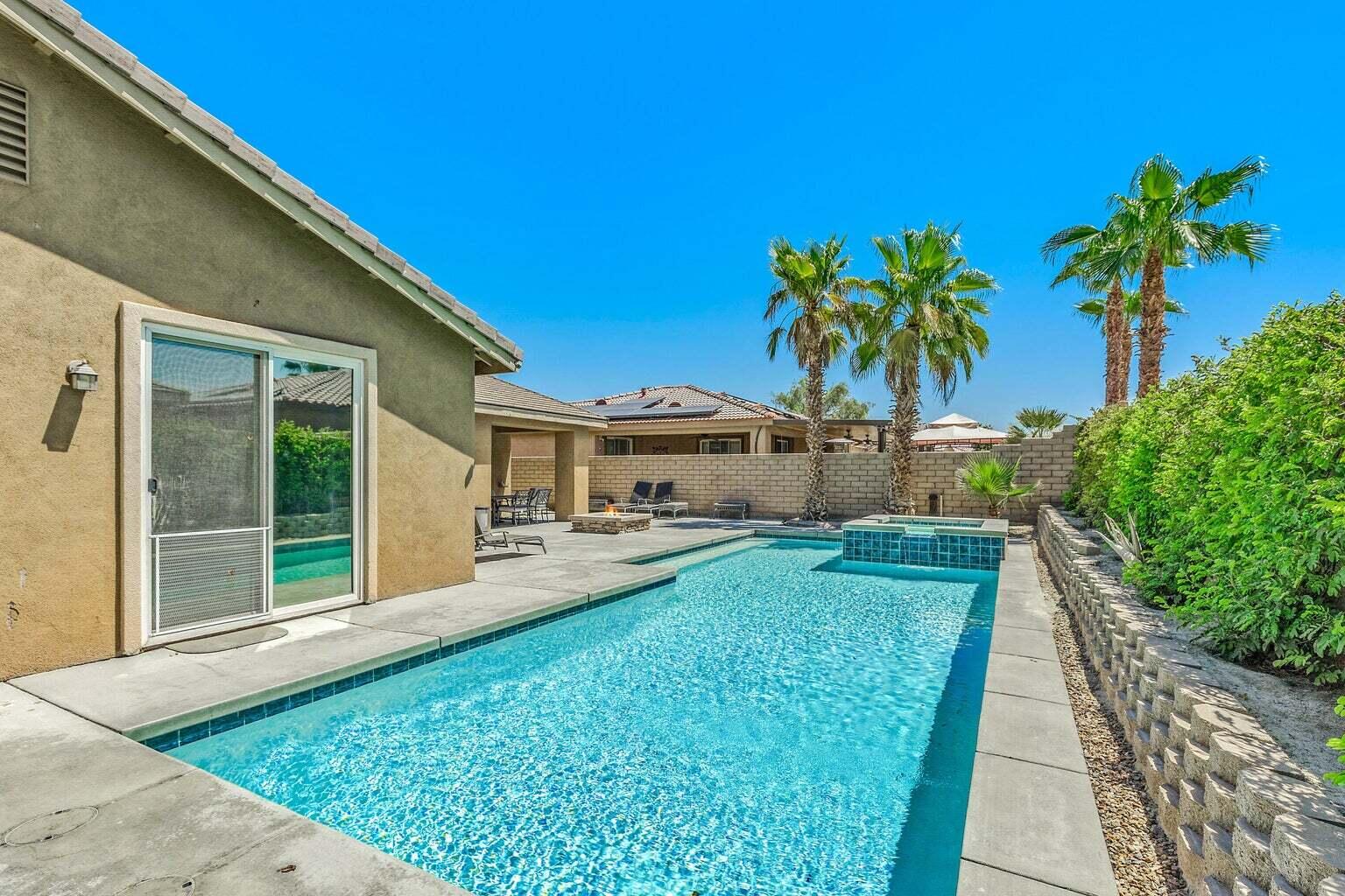 83631 Himalaya Drive Indio, CA 92203 - Photo 36 of 36 a front view of a house with garden