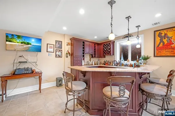 a view of a living room