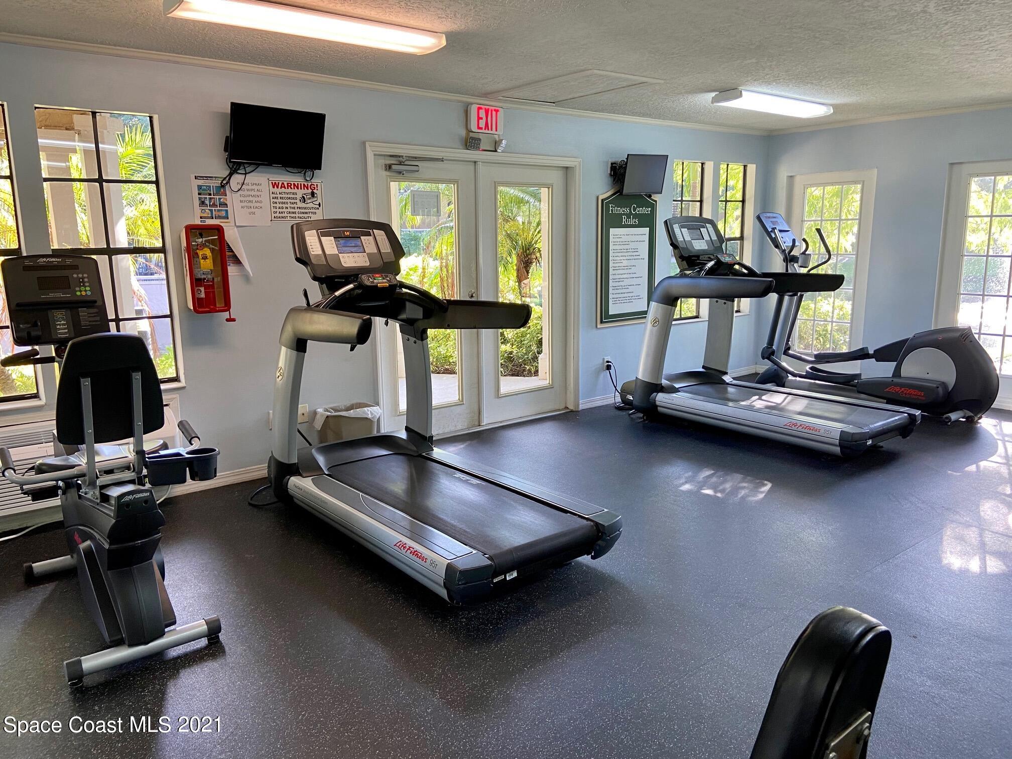 7667 North Wickham Road, Unit # 414 Melbourne, FL 32940 - Photo 19 of 24 24-Hour Fitness Center