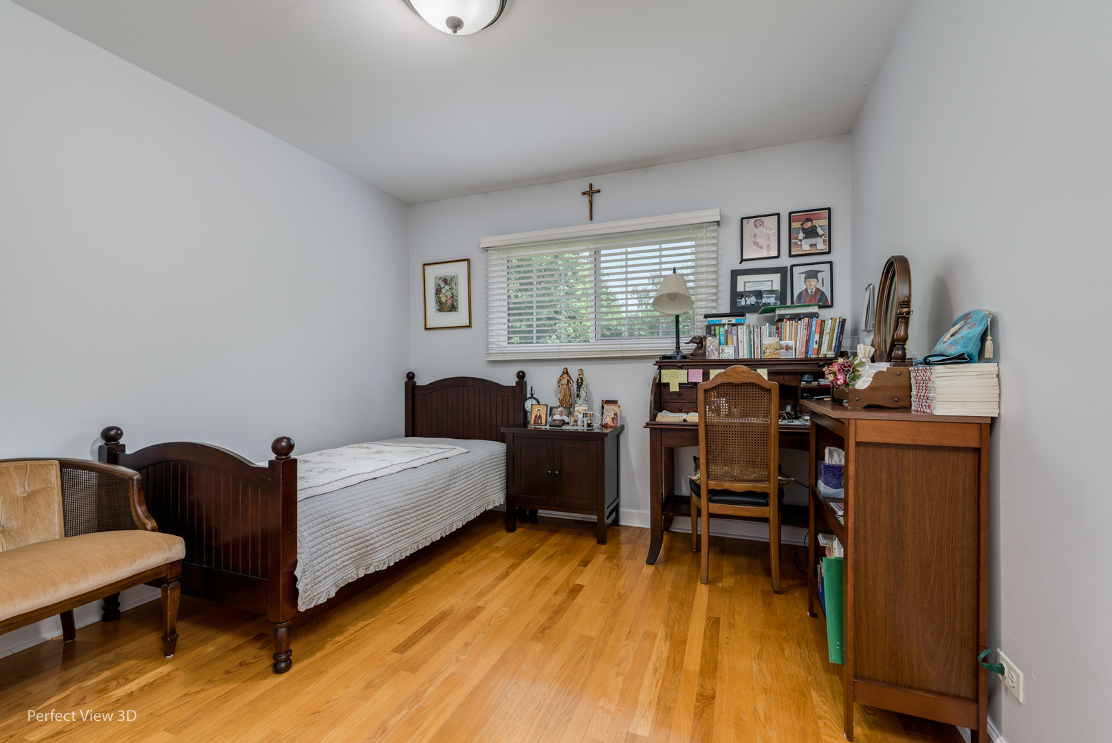 1825 Barberry Road Northbrook, IL 60062 - Photo 9 of 24 a living room with furniture and a wooden floor