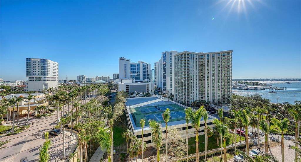 35 Watergate Drive, Unit 806 Sarasota, FL 34236 - Photo 21 of 67 a view of a city with tall buildings