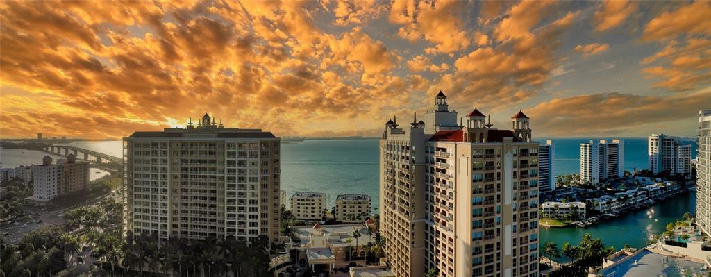 35 Watergate Drive, Unit 806 Sarasota, FL 34236 - Photo 3 of 67 a view of a city with tall buildings