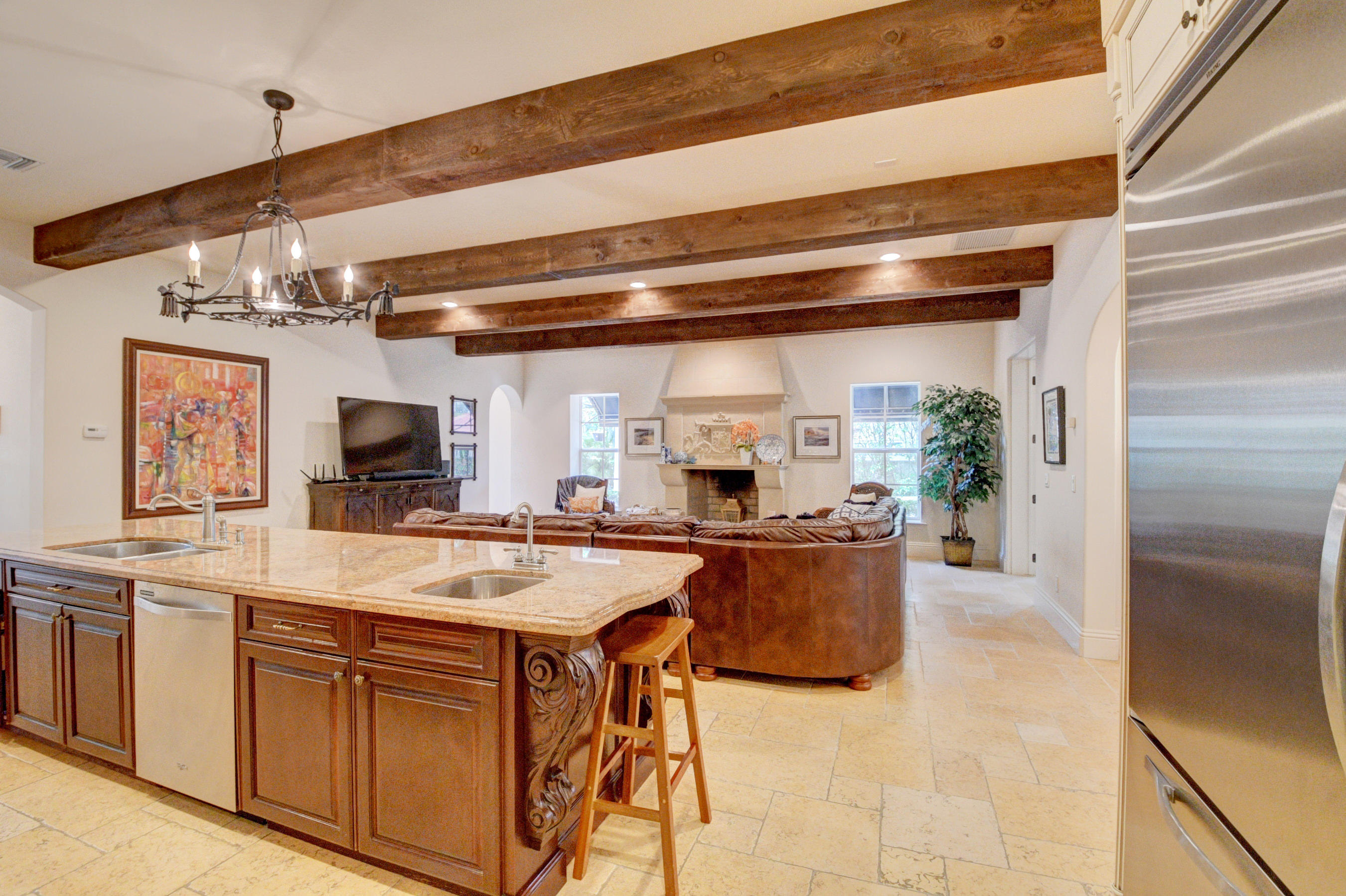 120 Northwest 7th Court Boca Raton, FL 33486 - Photo 40 of 50 Kitchen Island/Family