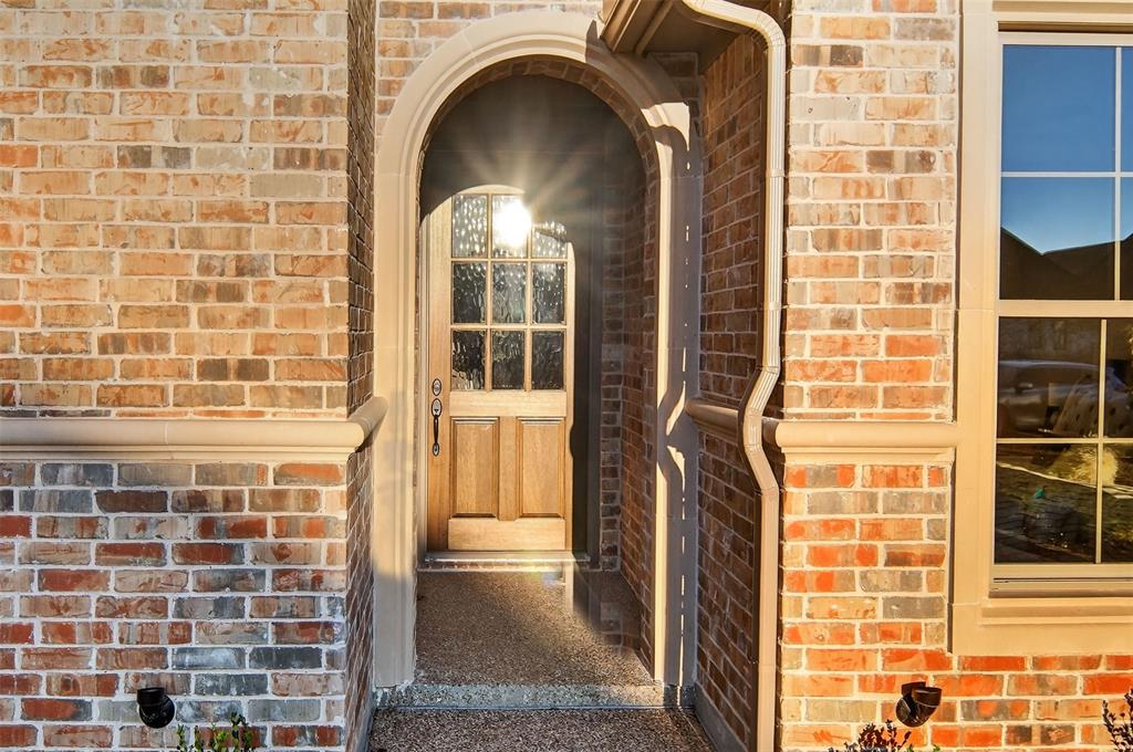 2716 River Path Court Burleson, TX 76028 - Photo 4 of 35 a view of a door with brick walls
