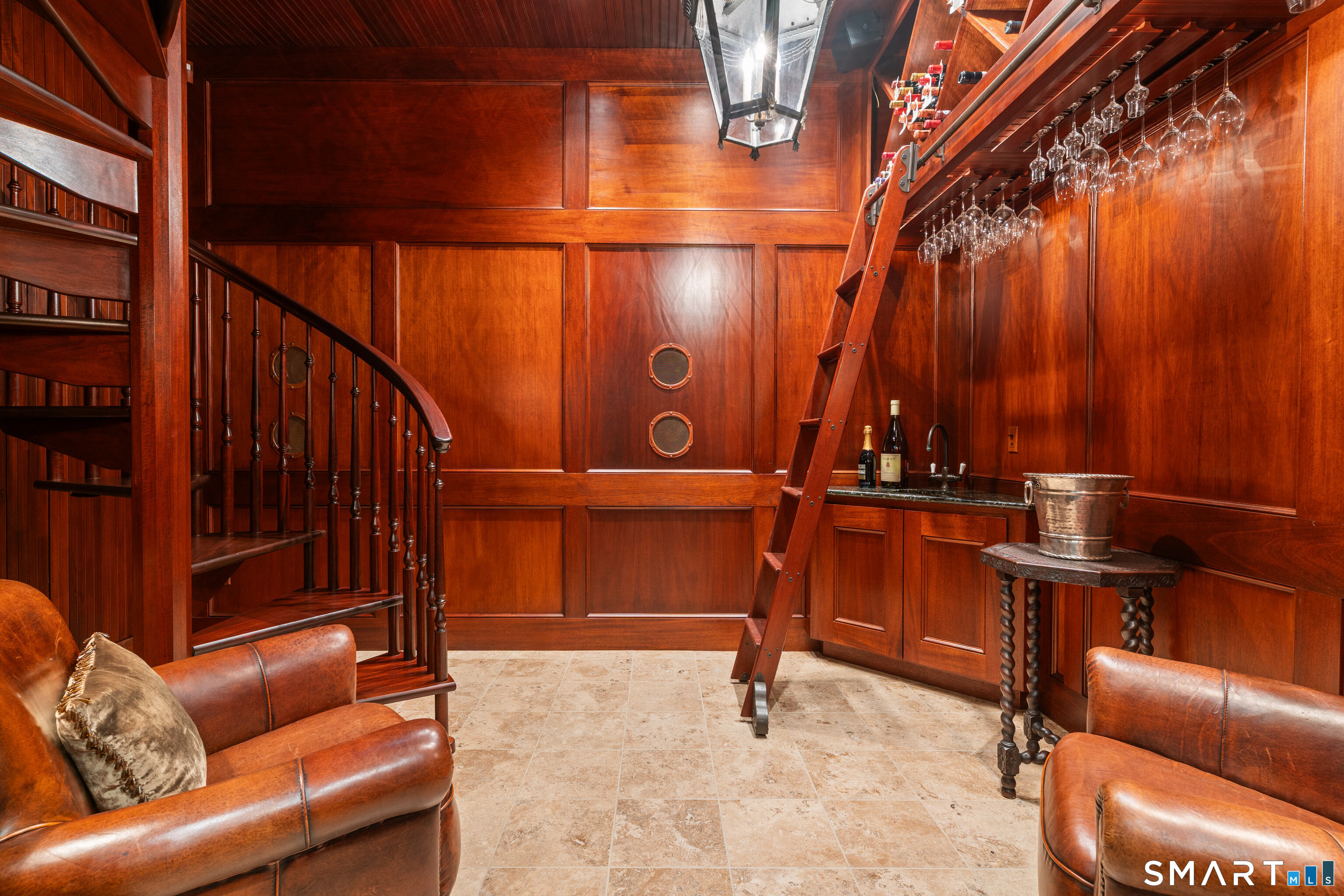 252 River Road Deep River, CT 06417 - Photo 30 of 40 Wine Cellar is a hidden sanctuary for collectors & connoisseurs.