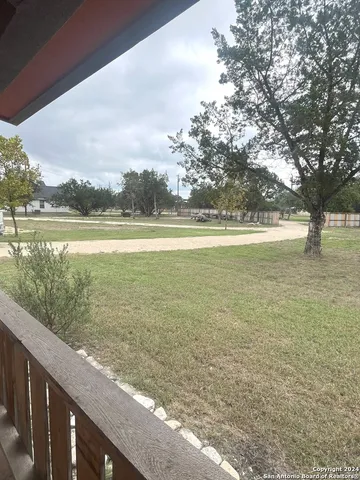 a view of an ocean from a balcony