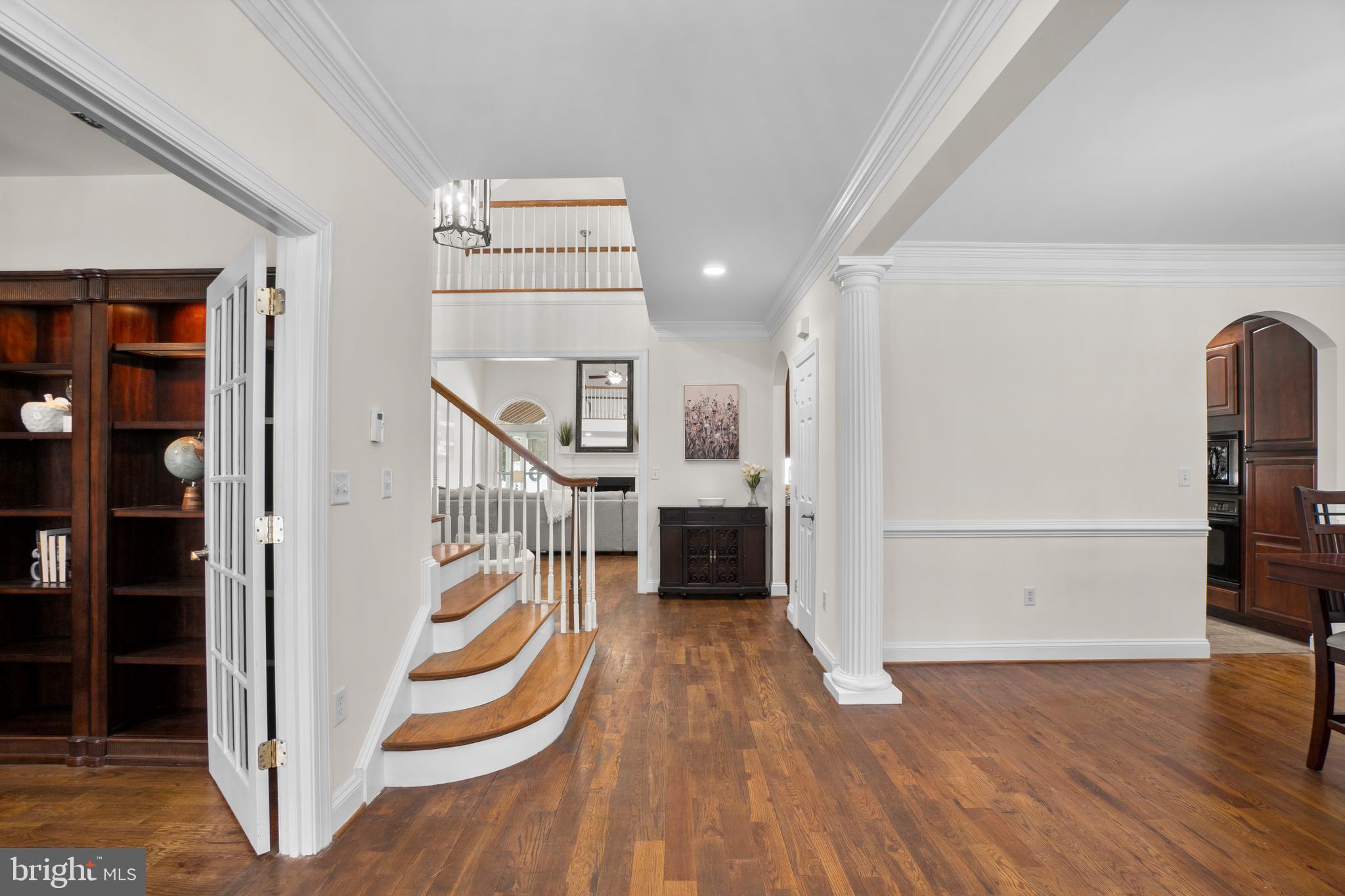 21877 Boonsboro Mountain Road Boonsboro, MD 21713 - Photo 7 of 63 Open, Inviting Entry with Beautiful Staircase