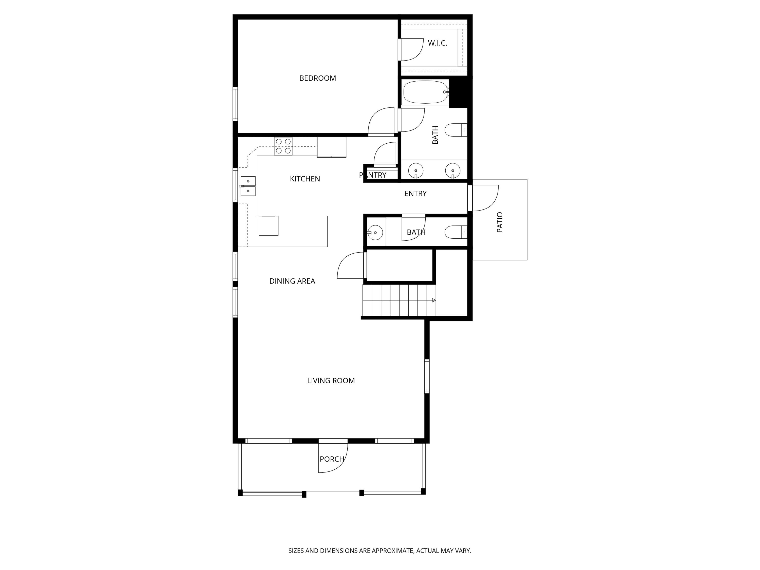 171 Enchanted Way Santa Rosa Beach, FL 32459 - Photo 35 of 37 Downstairs Floor Plan