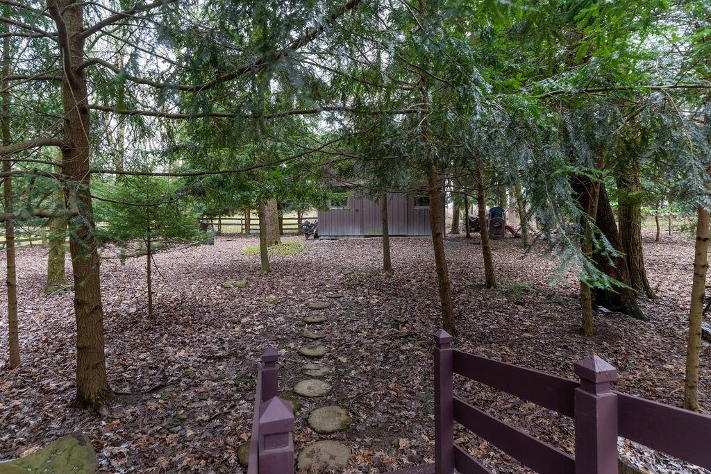 136 Dehaven Road Beaver Falls, PA 15010 - Photo 10 of 25 a view of outdoor space with lots of trees