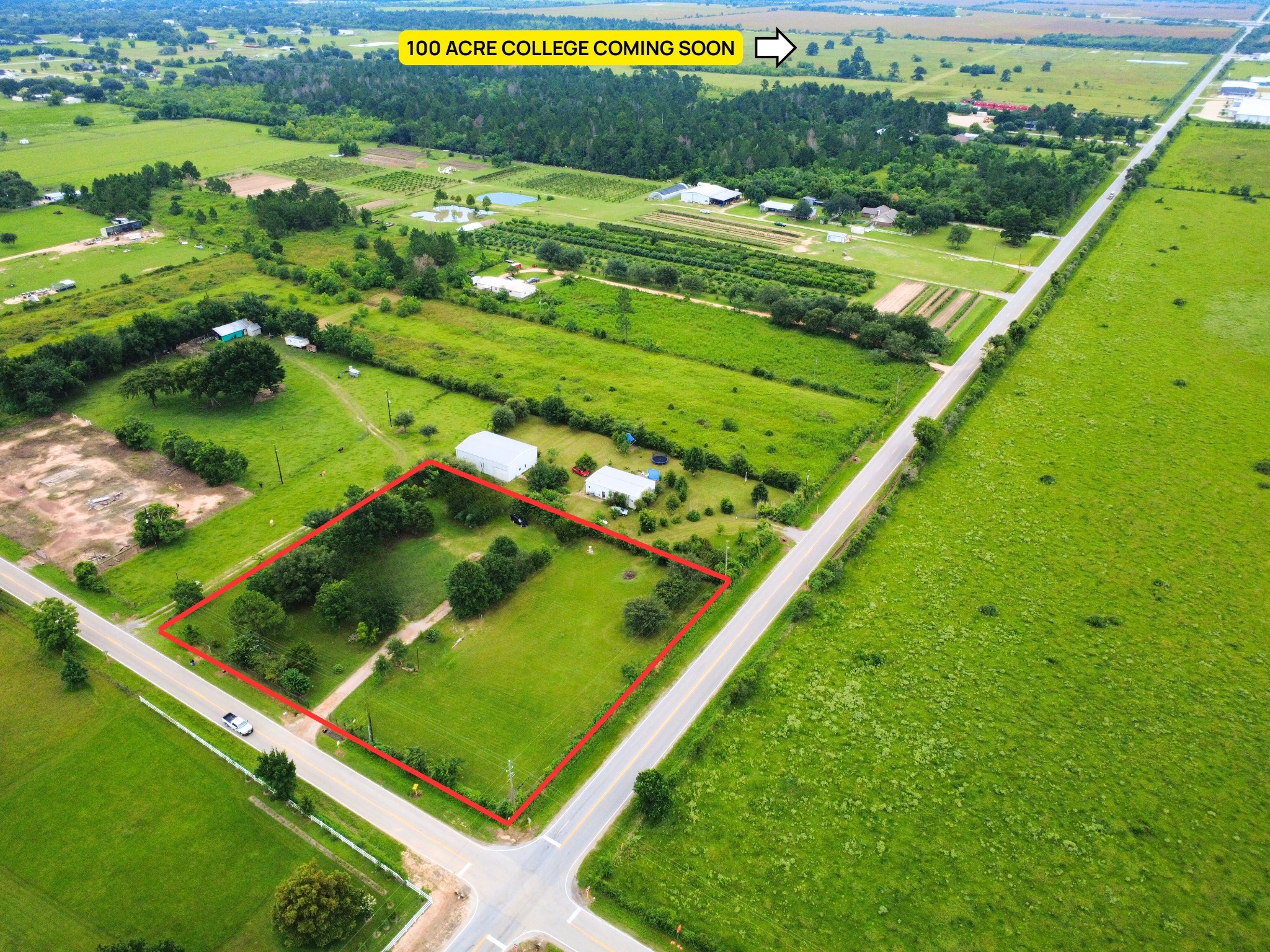 29927 Waller Spring Creek Road Waller, TX 77484 - Photo 2 of 8 Land Highlighted for Sale