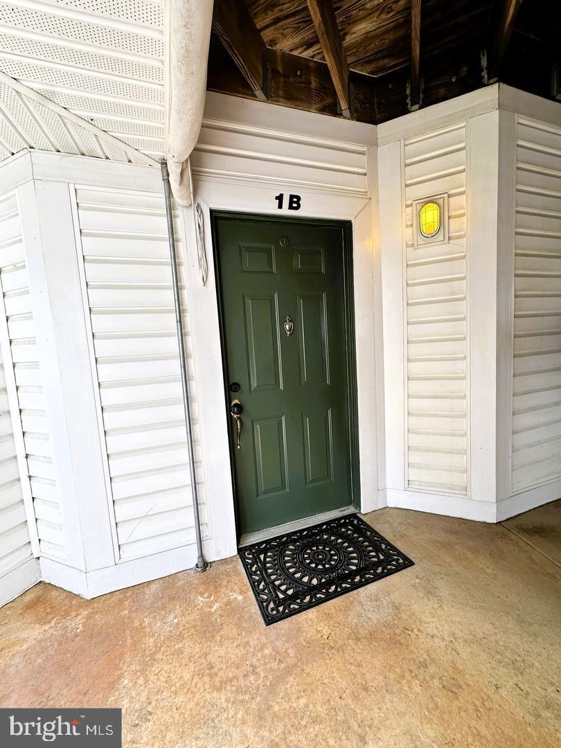 a view of a entryway door of the house