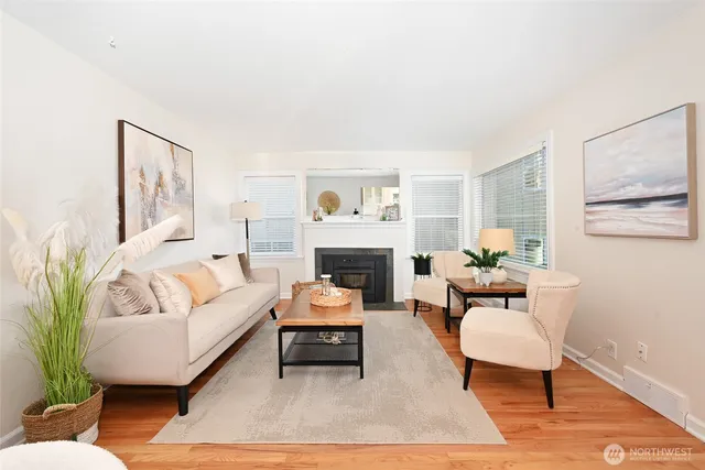 a view of a building with a street