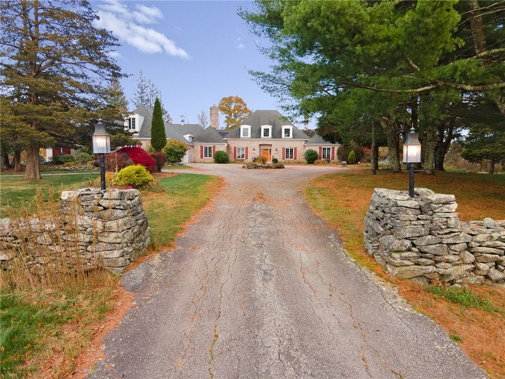 41 Johnson Road Foster, RI 02825 - Photo 47 of 49 Beautiful stone walls frame the entrance to the home
