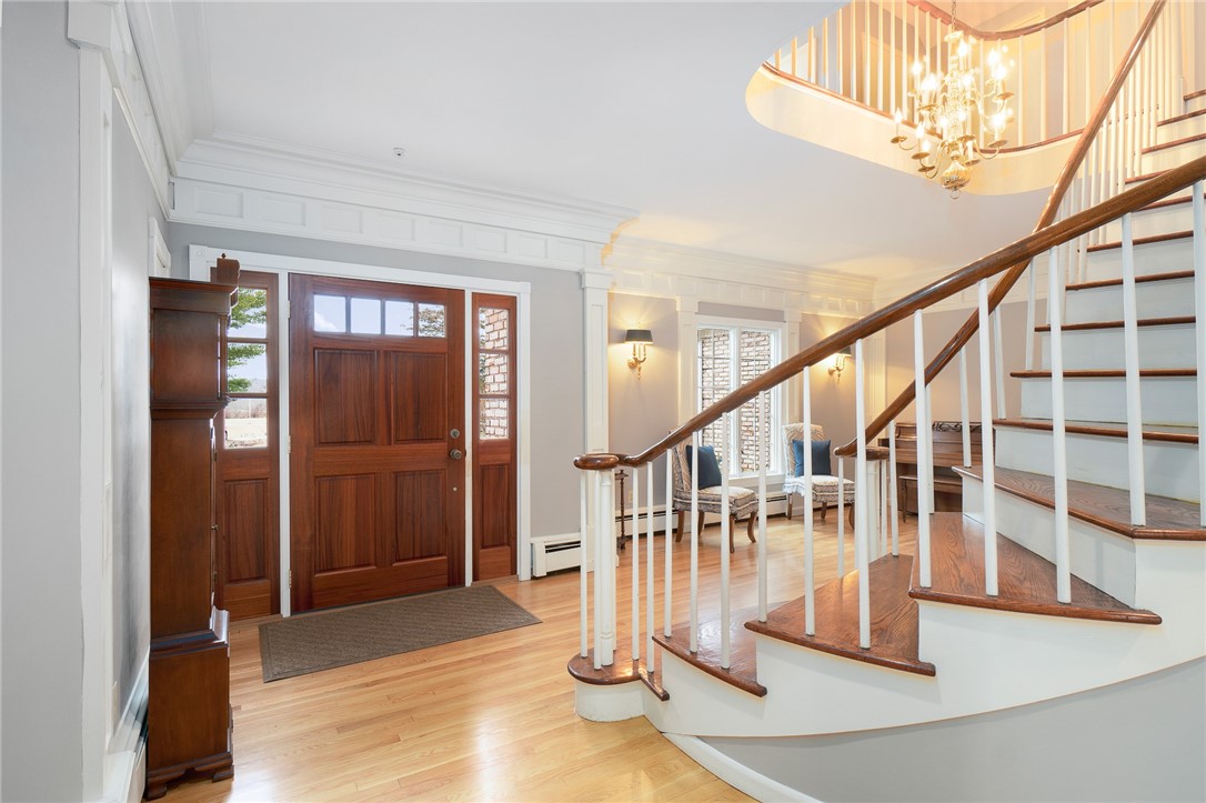 41 Johnson Road Foster, RI 02825 - Photo 6 of 49 Lovely foyer and winding staircase to welcome you home