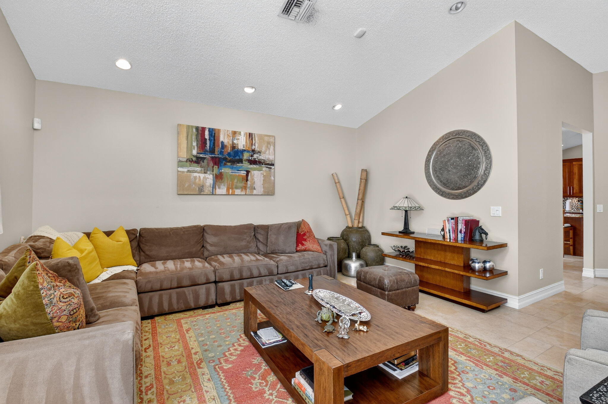 5850 Northwest 21st Avenue Boca Raton, FL 33496 - Photo 9 of 54 a living room with furniture and a rug