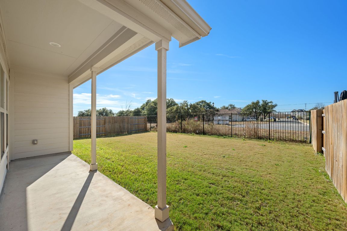 1109 Morning View Road Georgetown, TX 78628 - Photo 26 of 40 a view of a back yard
