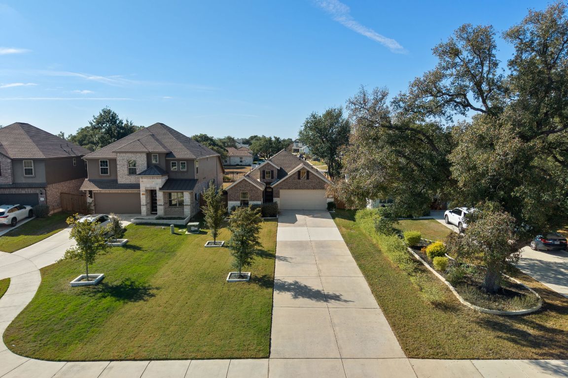 1109 Morning View Road Georgetown, TX 78628 - Photo 28 of 40 an aerial view of a house