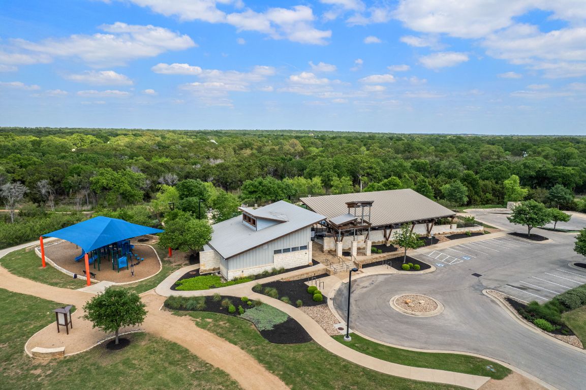 1109 Morning View Road Georgetown, TX 78628 - Photo 31 of 40 an aerial view of a house with garden space and street view