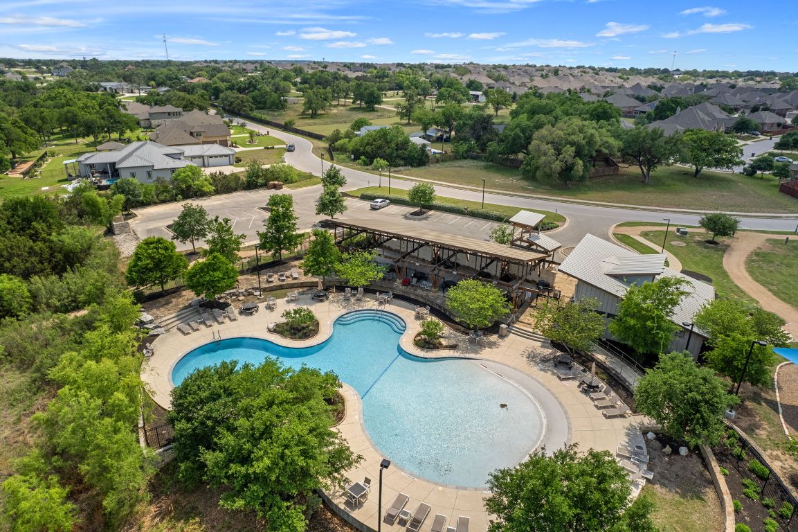 1109 Morning View Road Georgetown, TX 78628 - Photo 33 of 40 an aerial view of a house with outdoor space