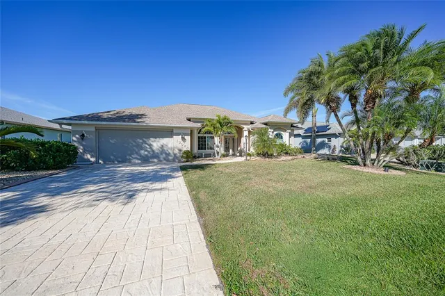 a view of a lake with a mountain