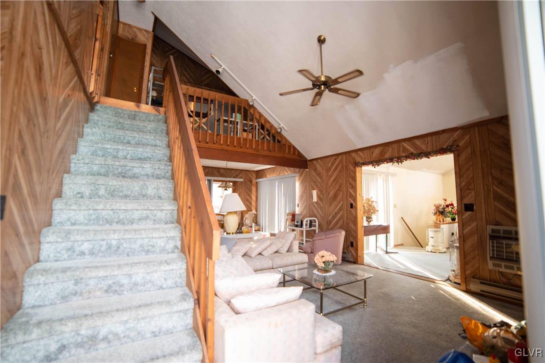 6360 Decker Road Bushkill, PA 18324 - Photo 6 of 35 a view of entryway and hall with wooden floor