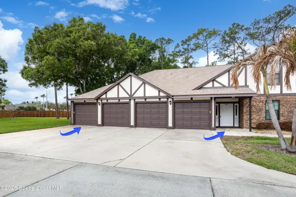 front view of a house with yard