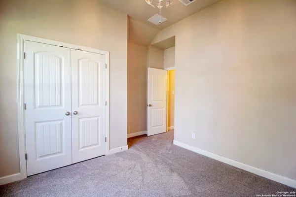 a view of a bathroom with closet