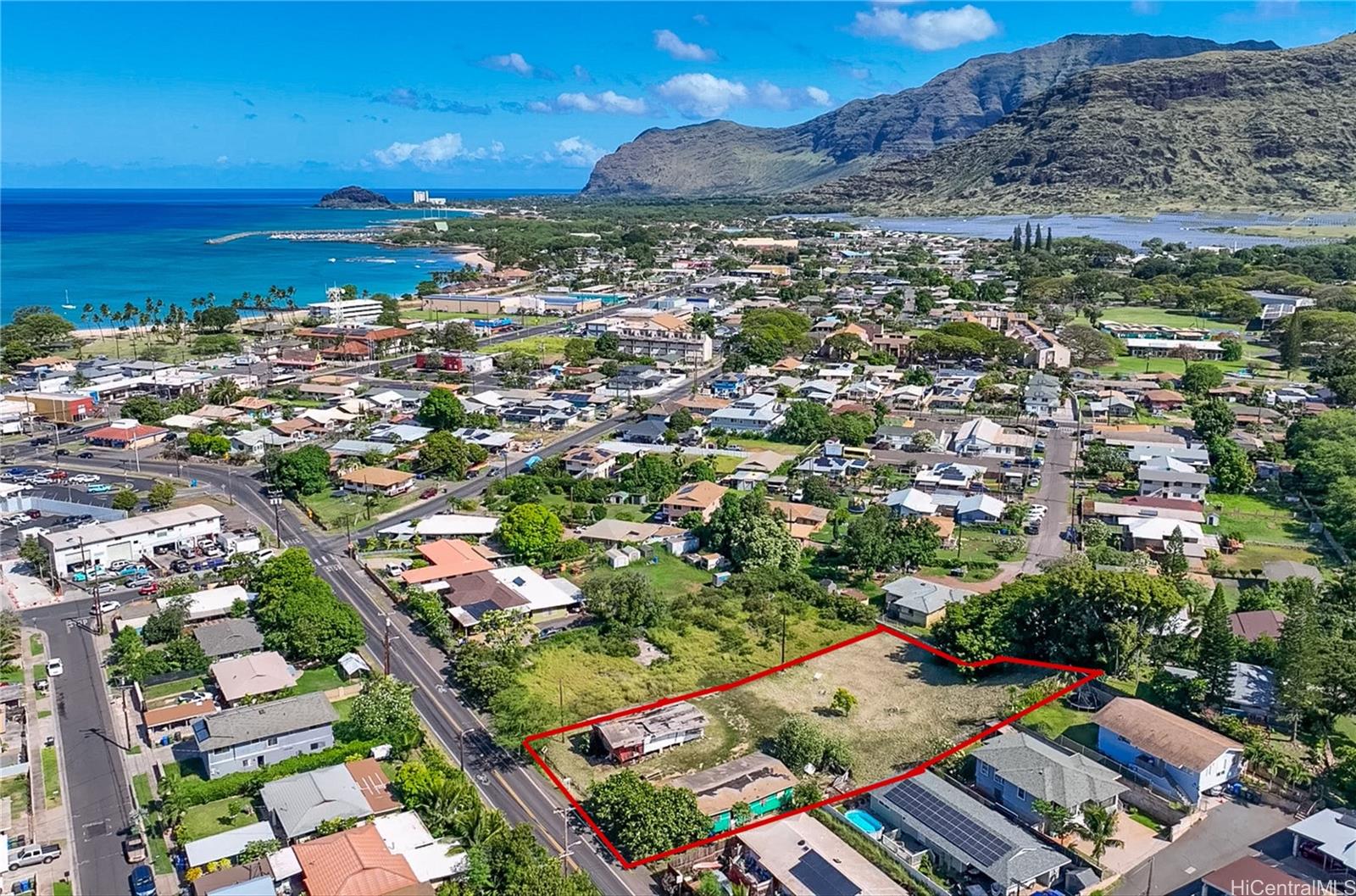 85-186 Lualualei Homestead Road Waianae, HI 96792 - Photo 1 of 1 an aerial view of residential houses with outdoor space