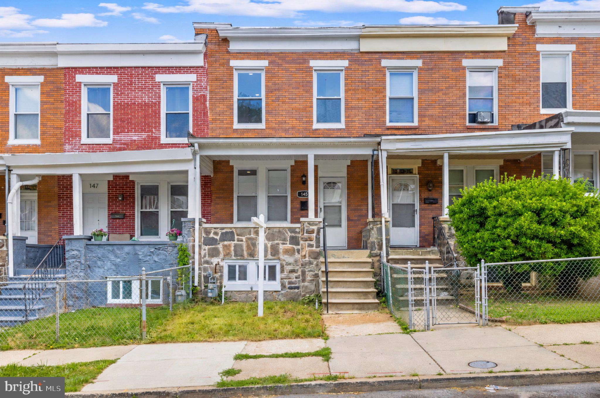 145 North Monastery Avenue Baltimore, MD 21229 - Photo 45 of 45 Charming row homes with classic appeal.