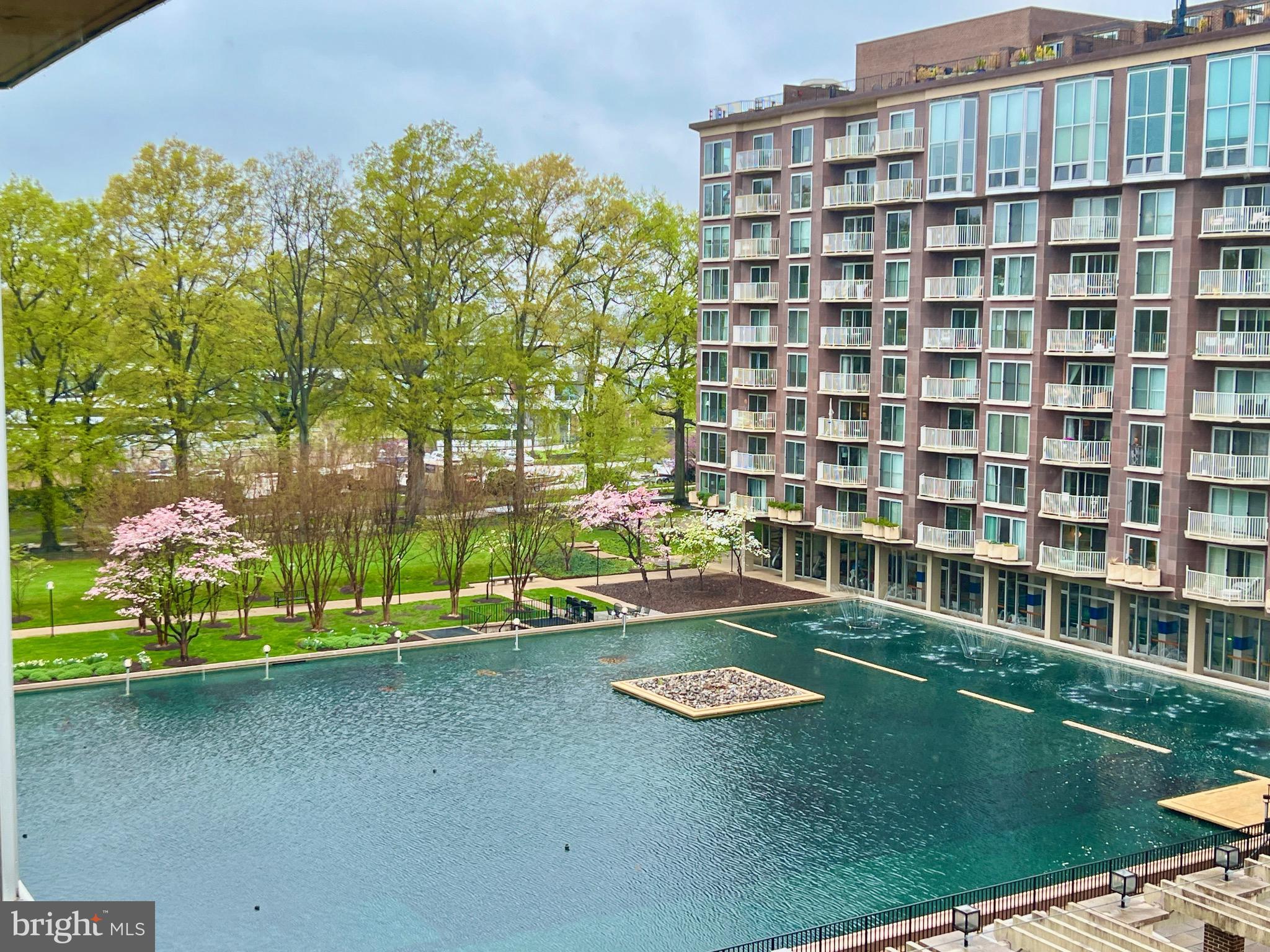 520 N Street Southwest, Unit S514 Washington, DC 20024 - Photo 2 of 5 a view of a swimming pool with a garden