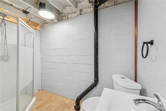 a view of a small space