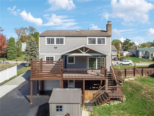 a front view of a house with a porch