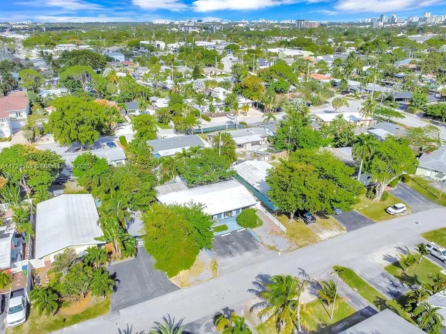 a view of a garden with an outdoor space
