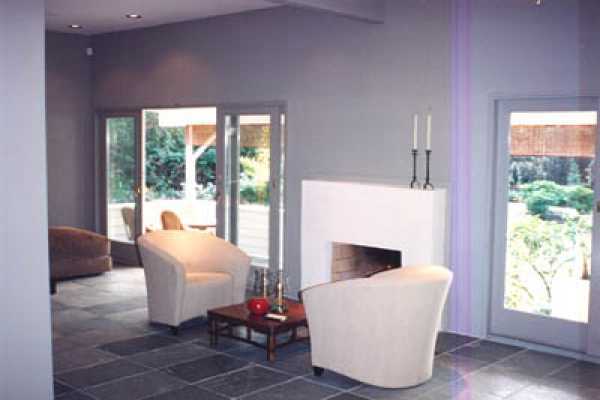 19-4023 Old Volcano Road Volcano, HI 96785 - Photo 5 of 17 a living room with furniture and a fireplace