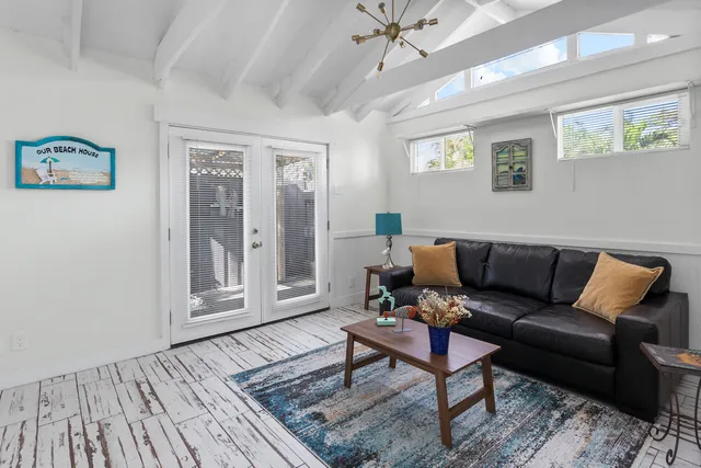 a view of a living room