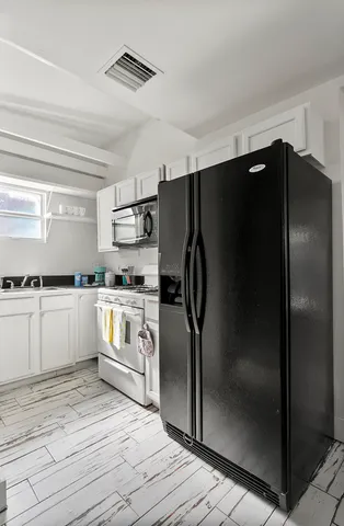 a view of wooden floor in a room