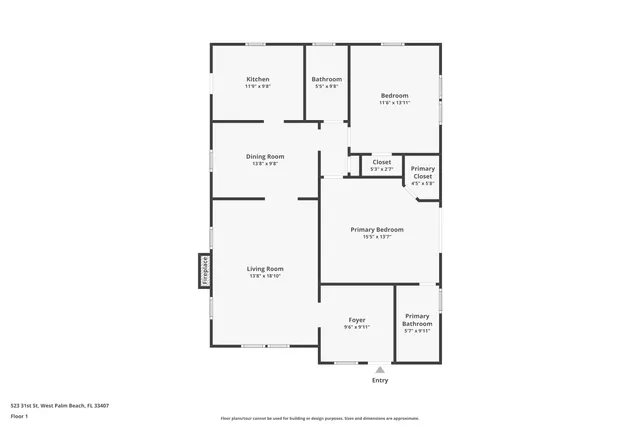 $898,000 | 523 31st Street, West Palm Beach, FL 33407
