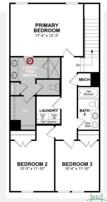 133 Congo Court Pooler, GA 31322 - Photo 18 of 21 Second Floor with Choice Primary Bath A