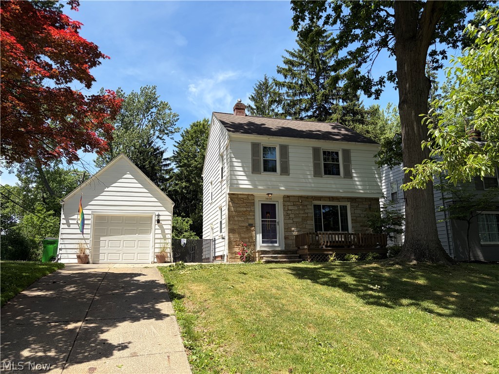 1604 Maplegrove Road South Euclid, OH 44121 - Photo 1 of 25 Two-story residence featuring white siding and a stone facade