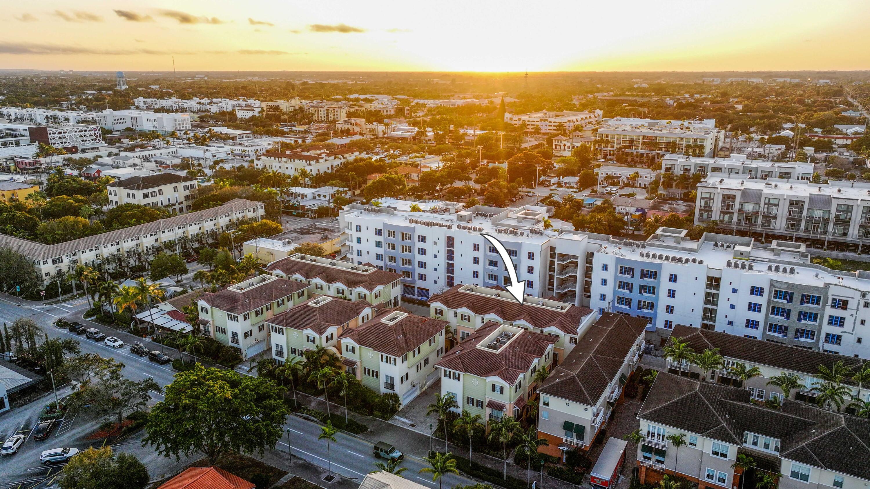 150 Northeast 6th Avenue, Unit K Delray Beach, FL 33483 - Photo 37 of 47 an aerial view of city