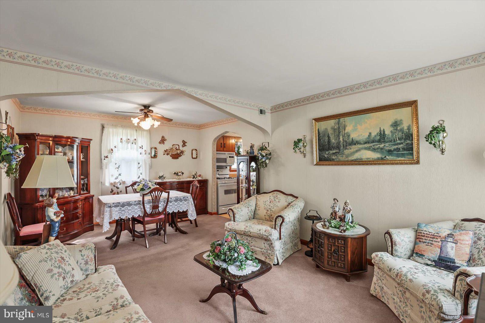 4817 East Joppa Road Perry Hall, MD 21128 - Photo 5 of 36 a living room with furniture and wooden floor