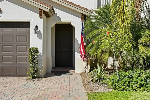 a view of a entryway door of the house