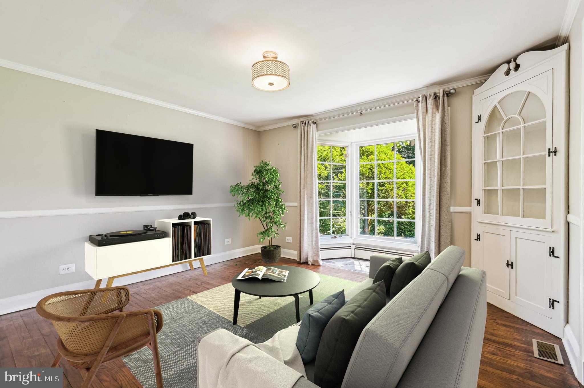 1402 Ruxton Road Baltimore, MD 21204 - Photo 12 of 32 The Study, virtually staged