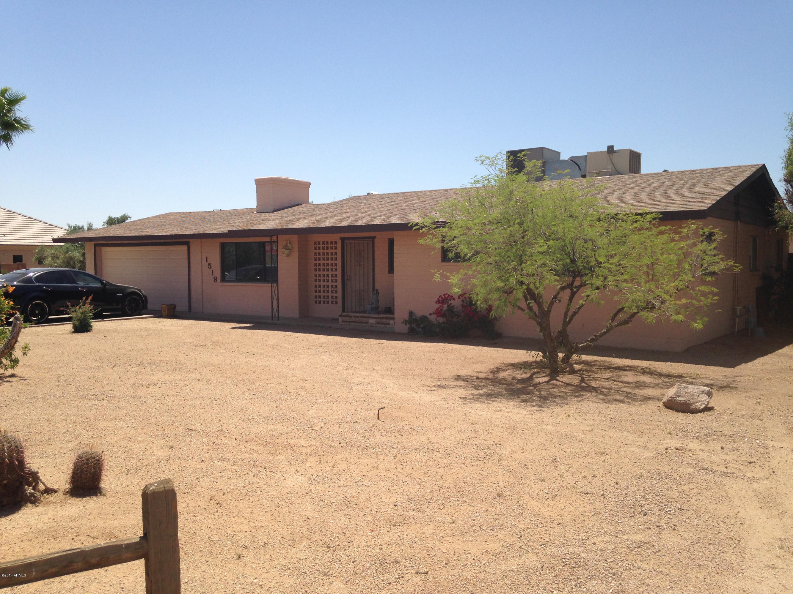 1518 North Power Road Mesa, AZ 85205 - Photo 1 of 22 House from north end of property