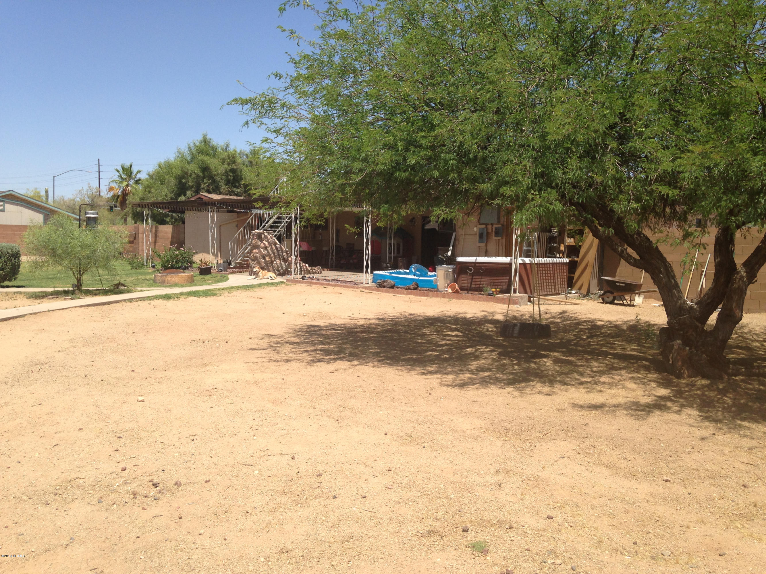 1518 North Power Road Mesa, AZ 85205 - Photo 3 of 22 South back part of yard