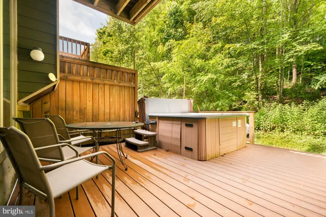 a view of a field with an ocean