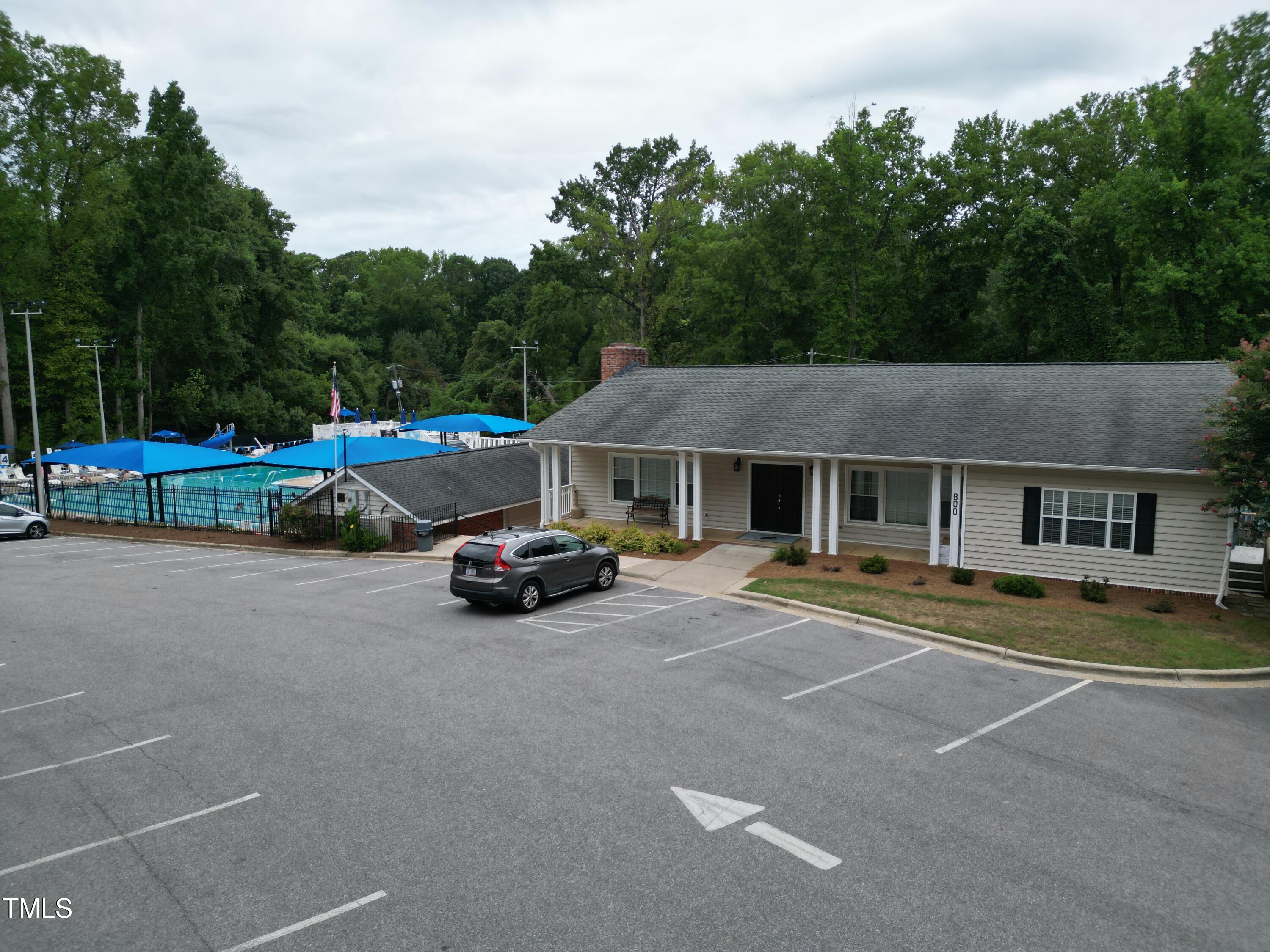 1005 Pebblebrook Drive Raleigh, NC 27609 - Photo 33 of 37 Community Pool and Clubhouse
