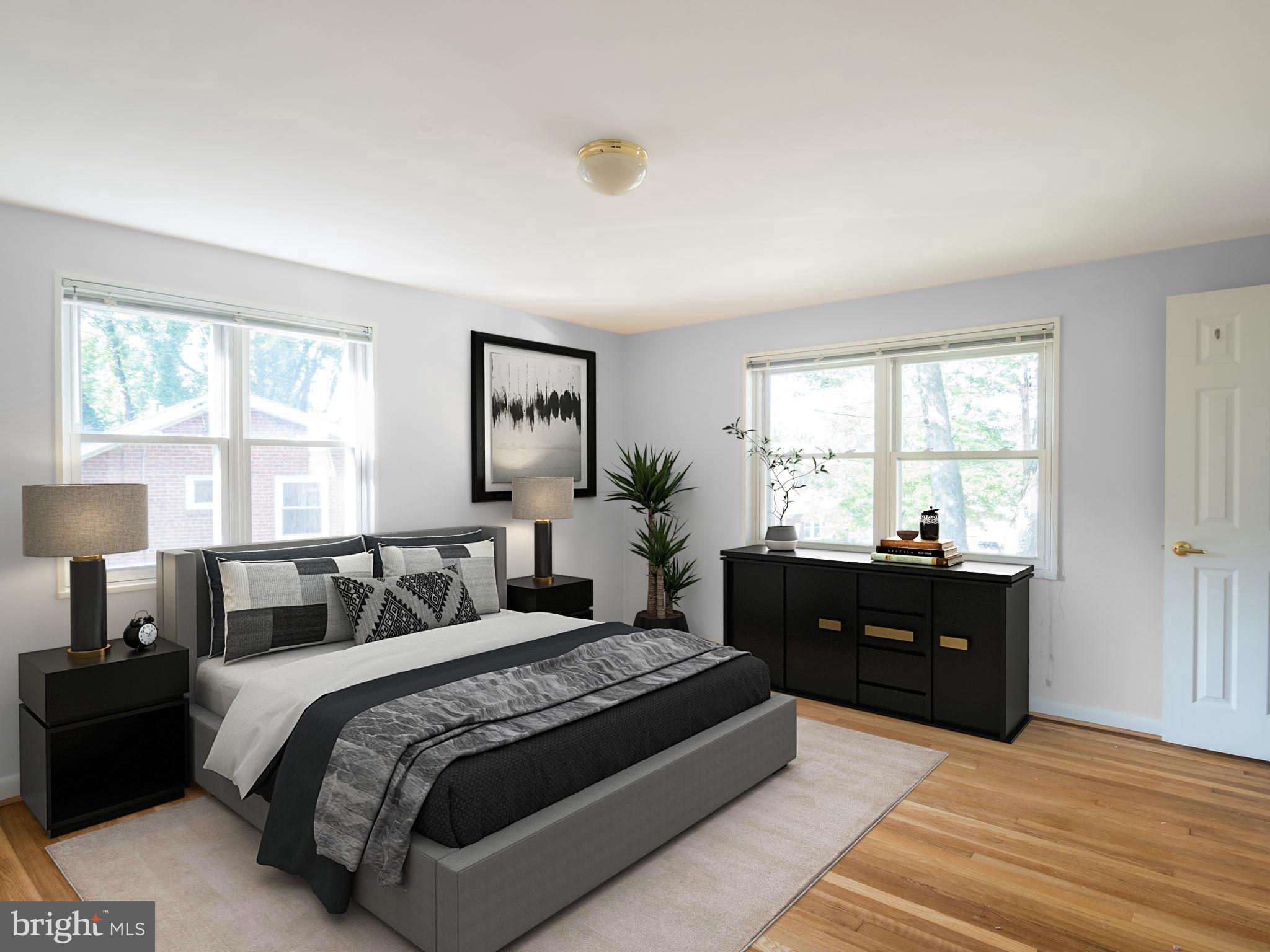 1512 Vivian Court Silver Spring, MD 20902 - Photo 21 of 33 Primary Bedroom - Virtually Staged