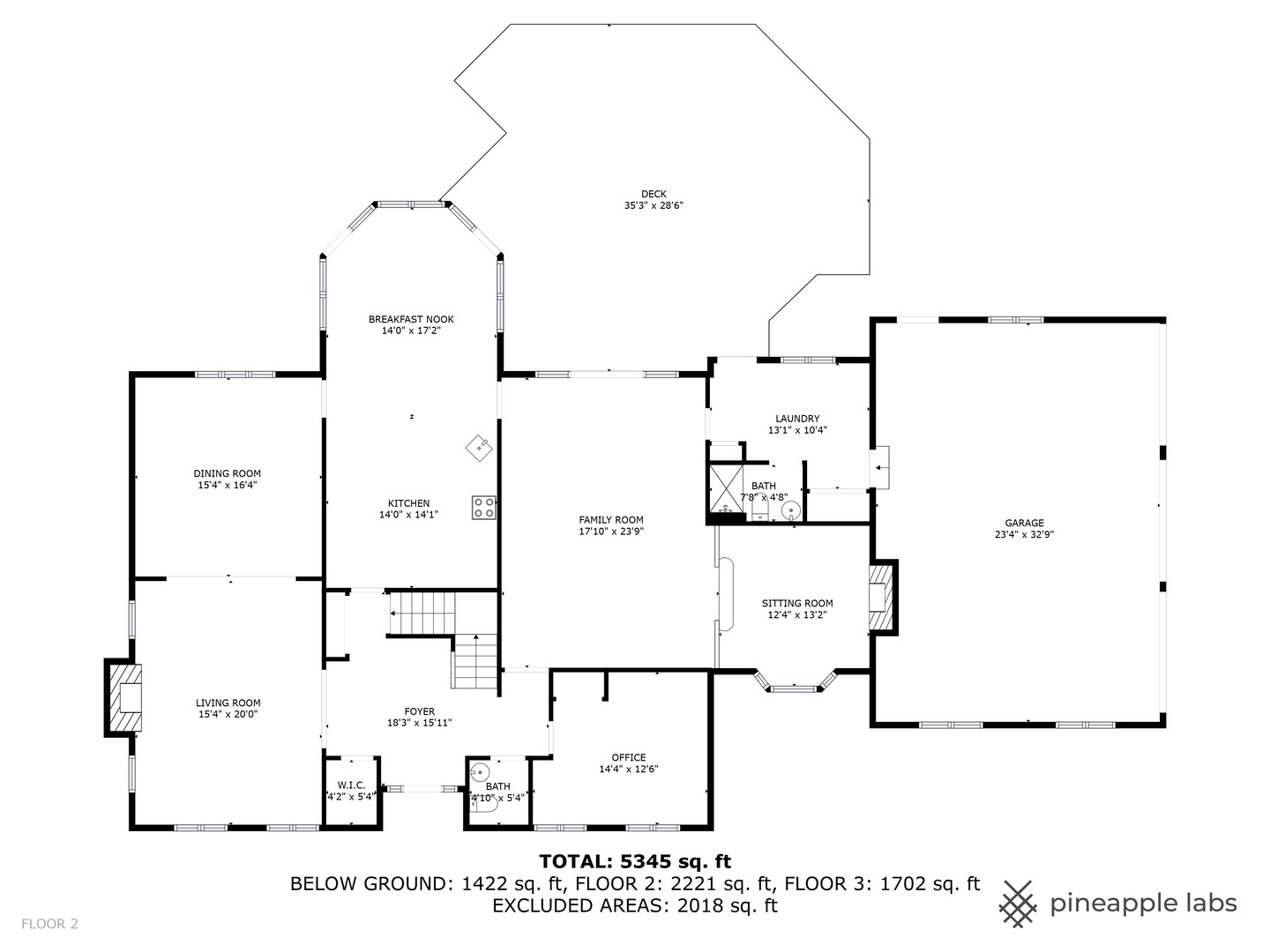 1 Hidden Lake Drive Burr Ridge, IL 60527 - Photo 21 of 24 a picture of floor plan